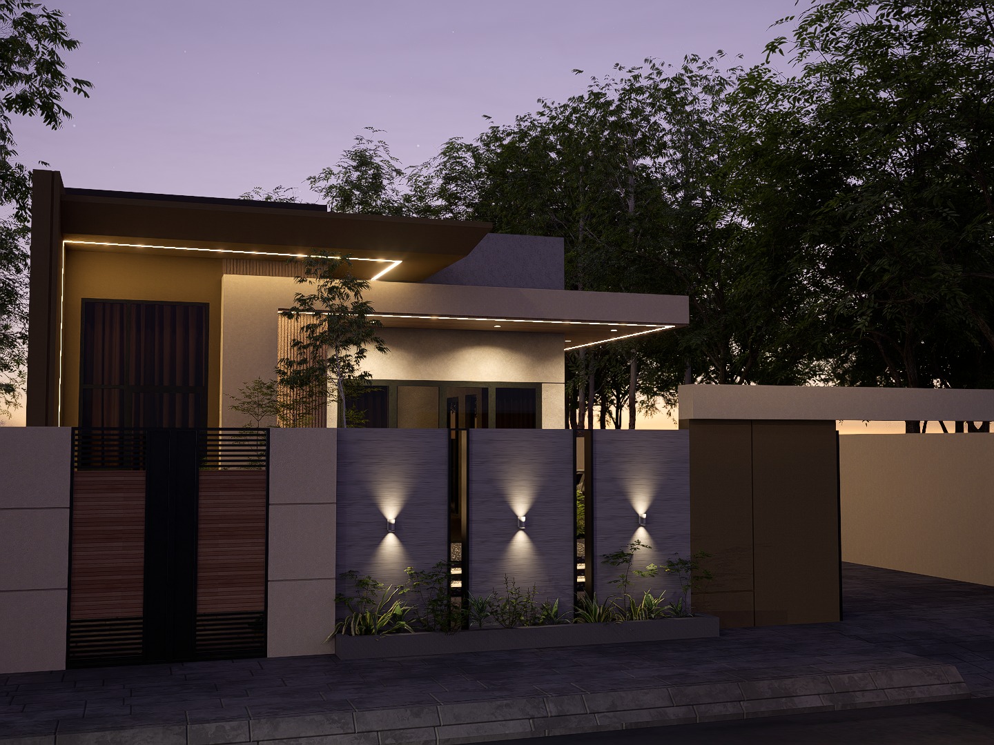 Exterior Rumah D