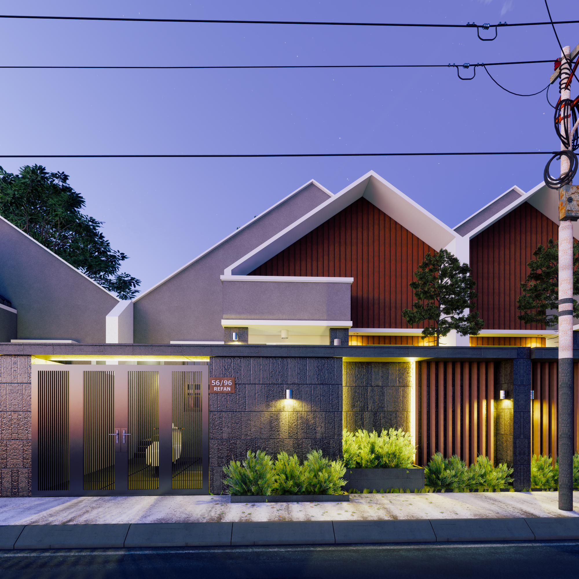 Exterior Rumah E
